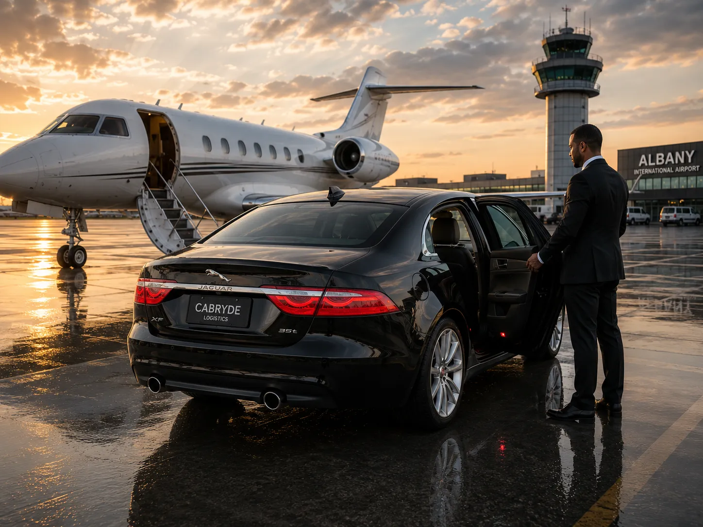 CabRyde professional chauffeur vehicle